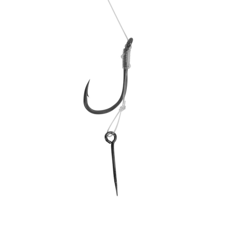 PRESTON - KKH BAYONET HAIR RIG BARBED 10CM 4" / QTY 8 - immagine 2