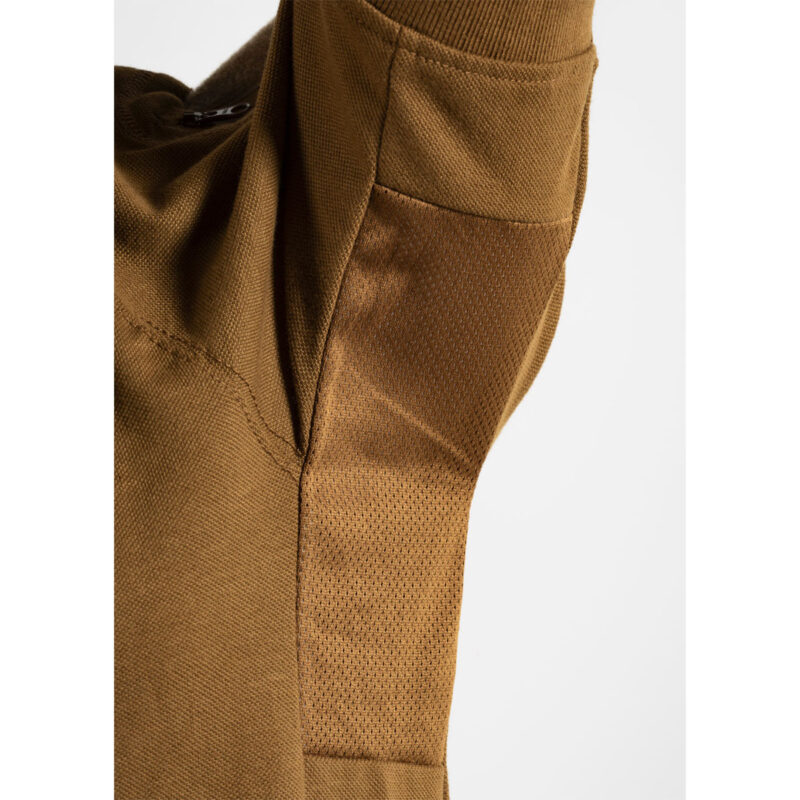 OPENLAND TACTICAL NERG - POLO OPERATOR IN PIQUE FABRIC OD GREEN - immagine 4