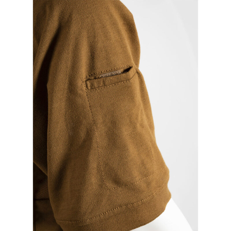 OPENLAND TACTICAL NERG - POLO OPERATOR IN PIQUE FABRIC OD GREEN - immagine 5