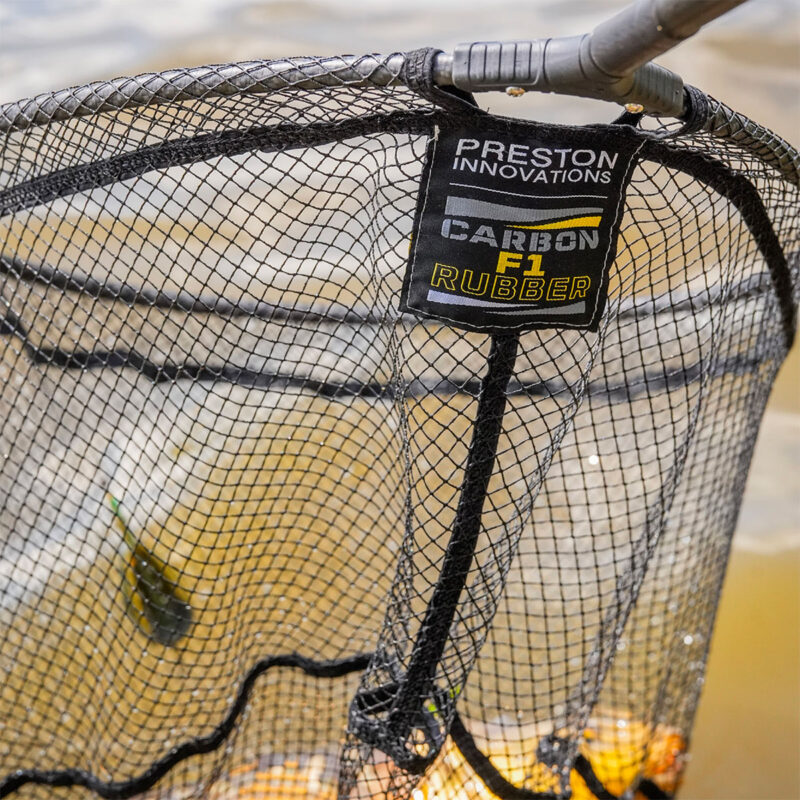 TESTA DI GUADINO - PRESTON - CARBON F1 LATEX LANDING NET 18" - immagine 3