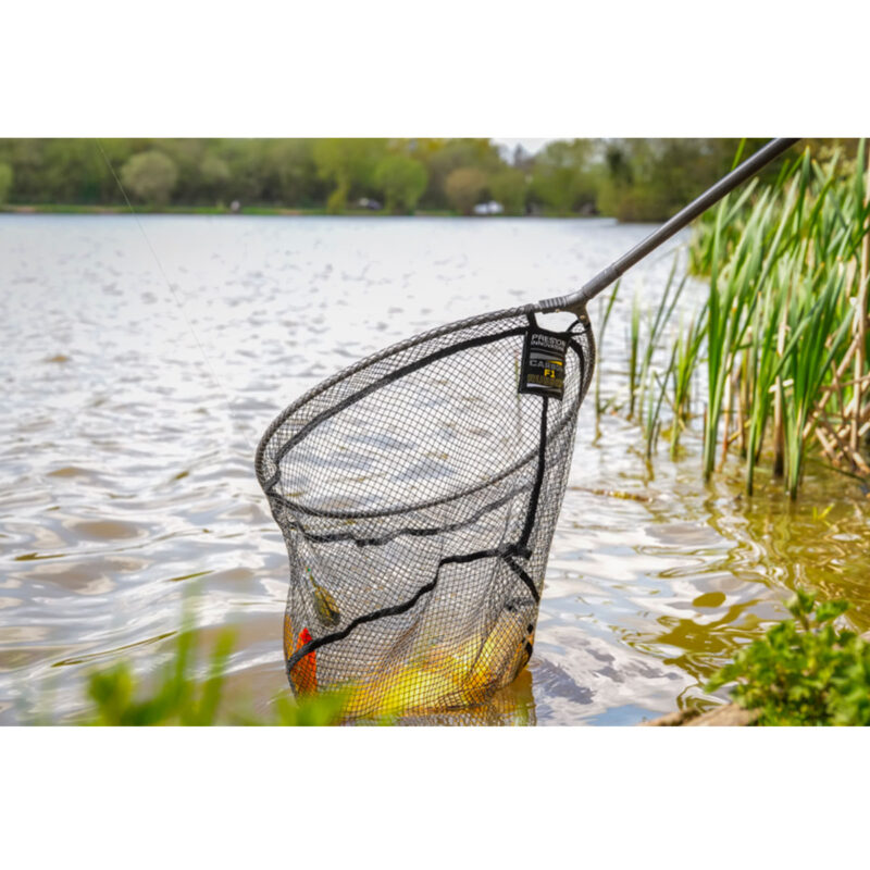 TESTA DI GUADINO - PRESTON - CARBON F1 LATEX LANDING NET 18" - immagine 5