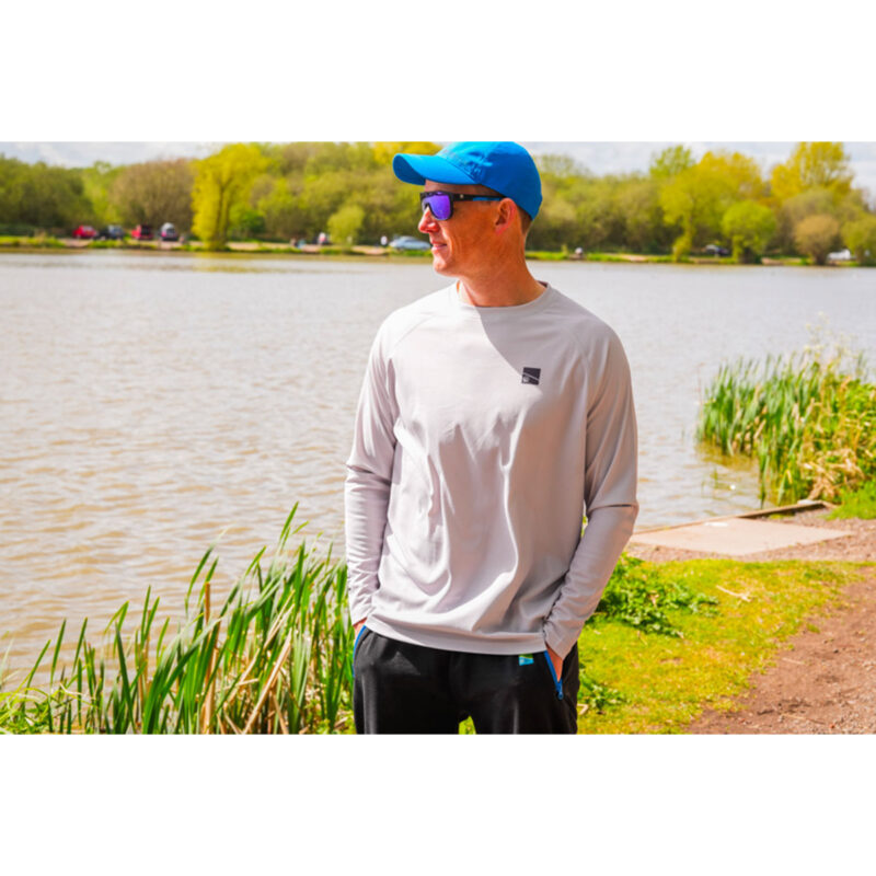 MAGLIA - PRESTON - GREY PERFORMANCE SUN SHIRT UPF-40 - immagine 6