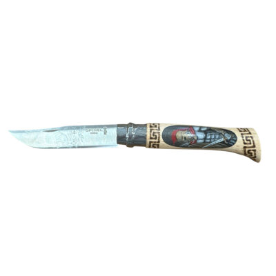 COLTELLO - OPINEL - N.10 INOX REALIZZATO A MANO CON SPARTANO