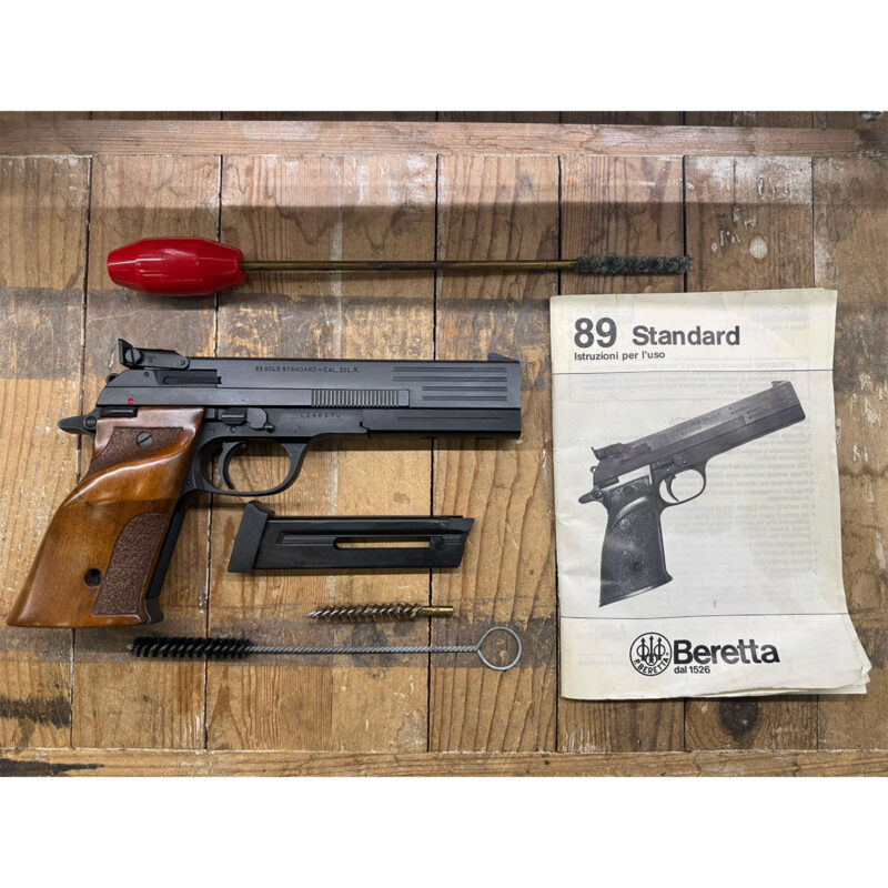 USATO - PISTOLA - BERETTA MOD. 89 GOLD STANDARD cal. 22LR - immagine 5