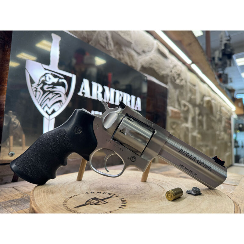 USATO - REVOLVER - RUGER MOD. GP100 4" cal. 357 Mag. - immagine 4