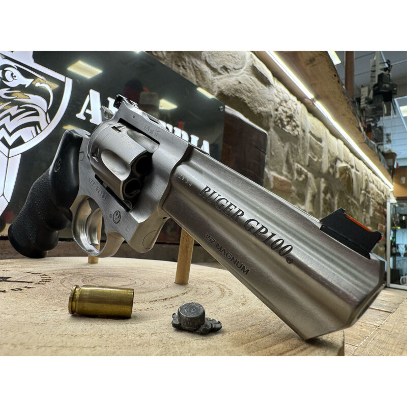 USATO - REVOLVER - RUGER MOD. GP100 4" cal. 357 Mag. - immagine 5