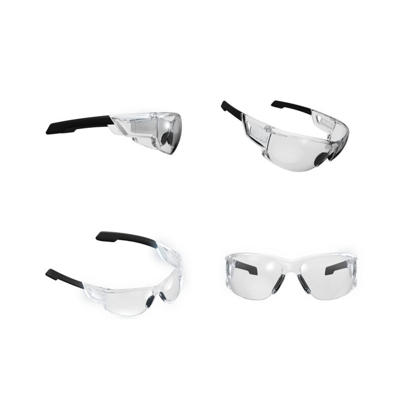 MECHANIX WEAR - VISION OCCHIALI SAFETY TYPE-N MONTATURA TRASPARENTE LENTE TRASPARENTE - immagine 4