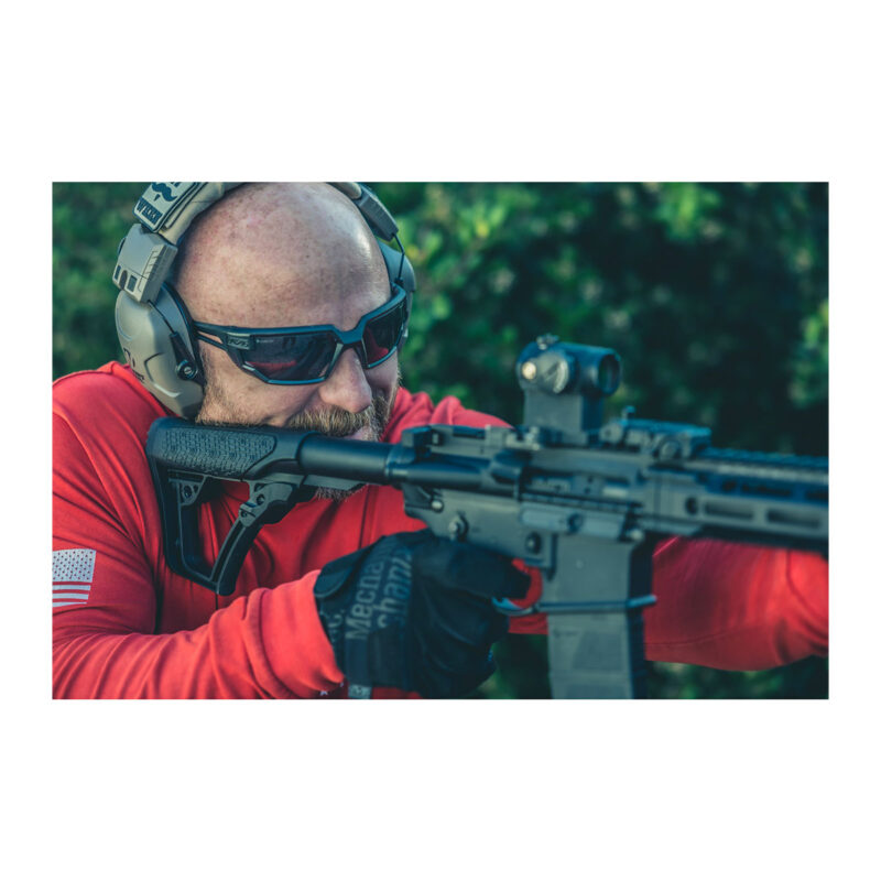 MECHANIX WEAR - VISION OCCHIALI BALISTICI TYPE-X MONTATURA NERA LENTE FUMO - immagine 6