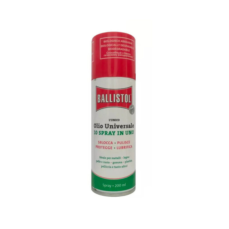 BALLISTOL - OLIO UNIVERSALE 10 SPRAY IN UNO 200ml