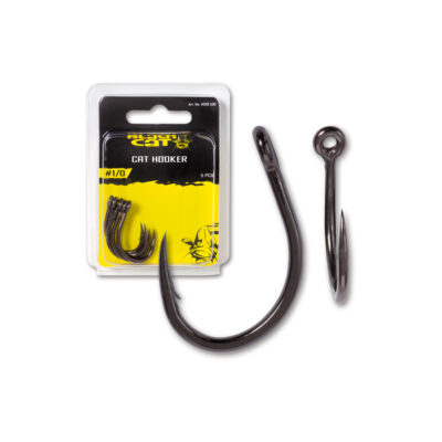 BLACK CAT - CAT HOOKER #2/0 | 5 PCS