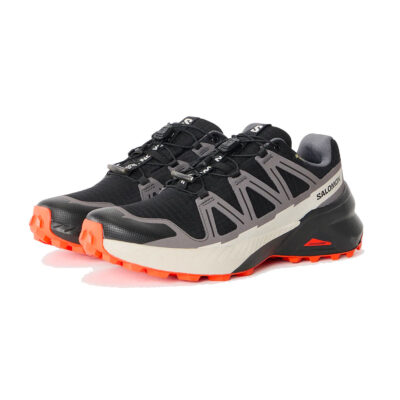 Alternative view of SALOMON - UOMO - SPEEDCROSS PEAK GTX Black / Castlerock / Cherry Tomato