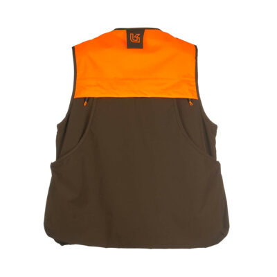 Alternative view of GILET - UNIVERS - CACCIA FAGIANO Verde/Arancio
