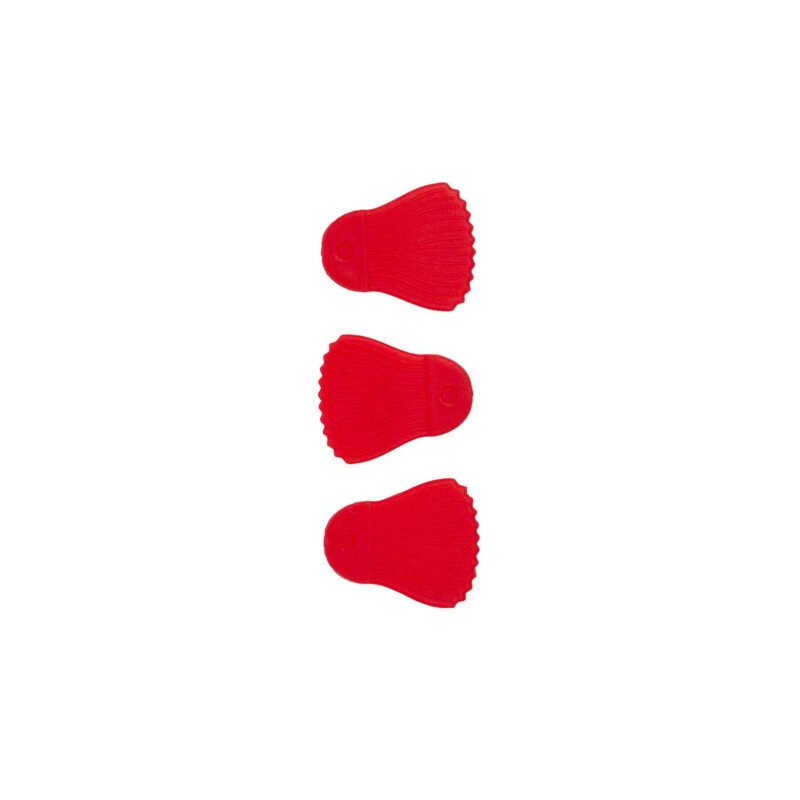 FOX RAGE PREDATOR - BAIT FINS | RED | QTY 25