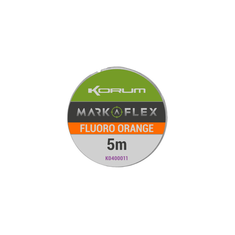 KORUM - MARKA-FLEX FLUORO ORANGE 5m (TRECCIATO ELASTICO)