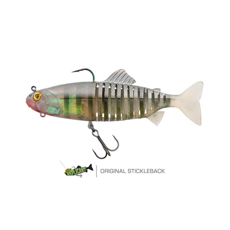 FOX RAGE - JOINTED REPLICANT | ULTRA UV | LIVE ACTION | 20cm 8" 120g | Original Stickleback