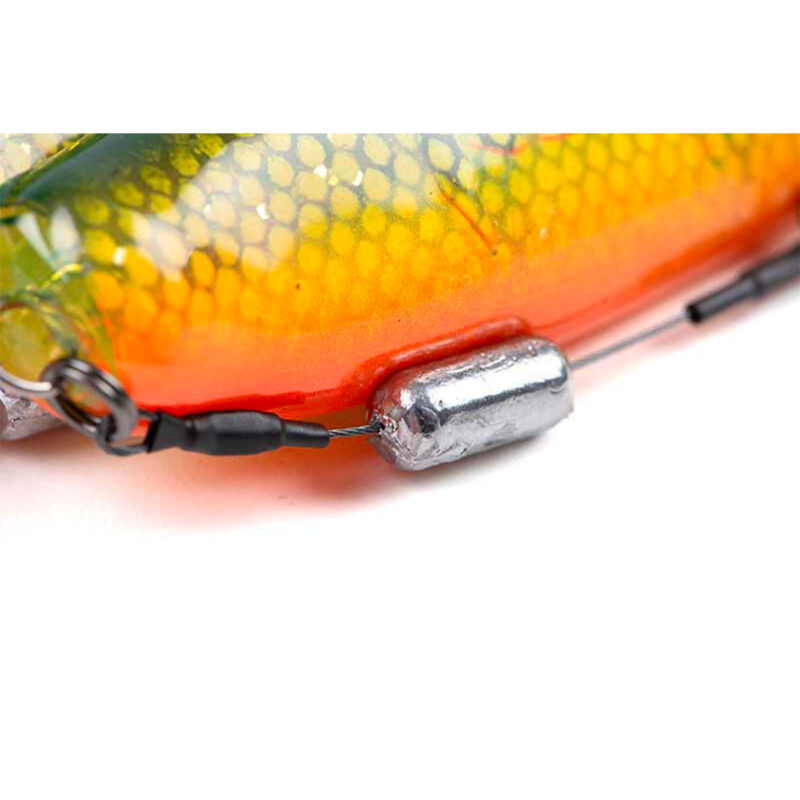 FOX RAGE - ULTRA UV ZANDER PRO SHADS | LOADED SOFTBAITS | 18cm 7" 53g | Natural Perch - immagine 3