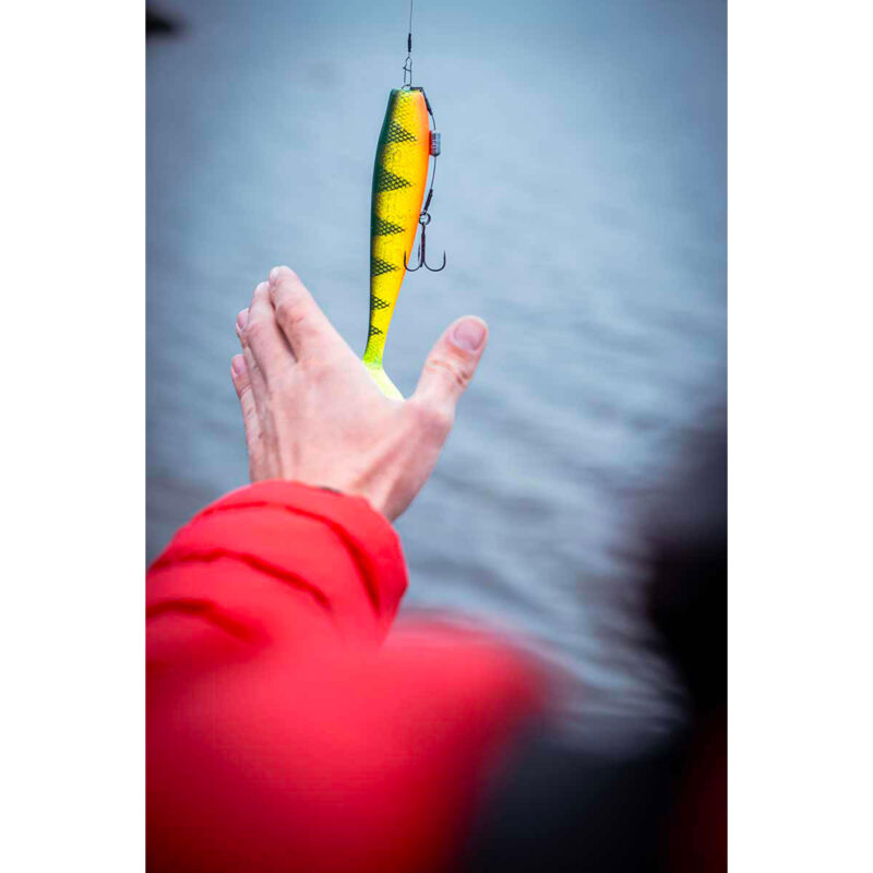 FOX RAGE - ULTRA UV ZANDER PRO SHADS | LOADED SOFTBAITS | 18cm 7" 53g | Natural Perch - immagine 4