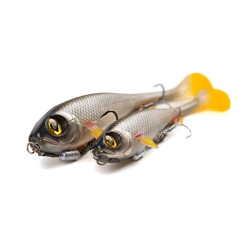 FOX RAGE - ULTRA UV SUPER SLICK | LOADED SOFTBAITS | 18cm 7" 49g | Silver Ghost - immagine 2