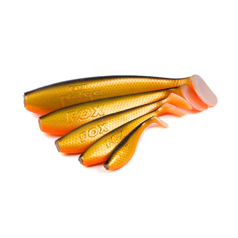 FOX RAGE - ULTRA UV ZANDER PRO SHADS 16cm 6.3" | Golden Shiner - immagine 2