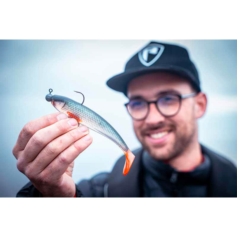 FOX RAGE - NATURALS ZANDER PRO BULK SHADS 14cm 5.5" | Ultra Realistic Roach - immagine 2