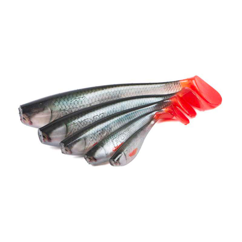 FOX RAGE - NATURALS ZANDER PRO BULK SHADS 14cm 5.5" | Ultra Realistic Roach - immagine 3