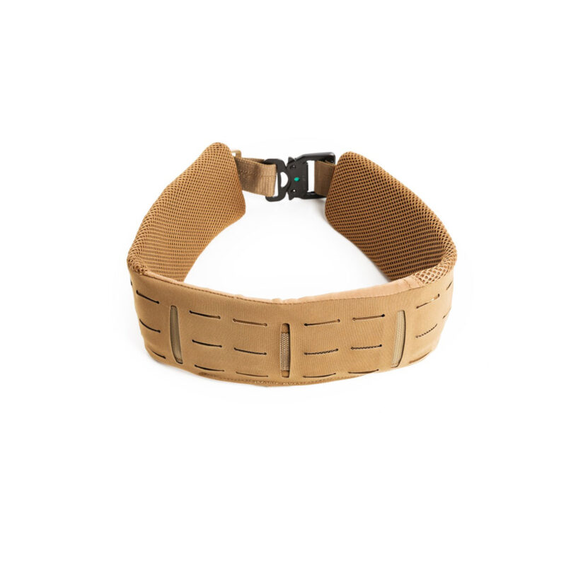 OPENLAND TACTICAL - CINTURONE TATTICO LASERCUT CHIUSURA COBRA Coyote Tan - immagine 2