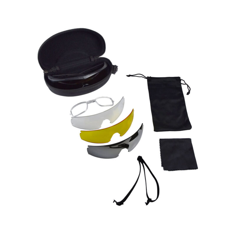 NERG OPENLAND TACTICAL - OPENLAND OCCHIALE BALISTICO KIT 4 LENTI - immagine 2