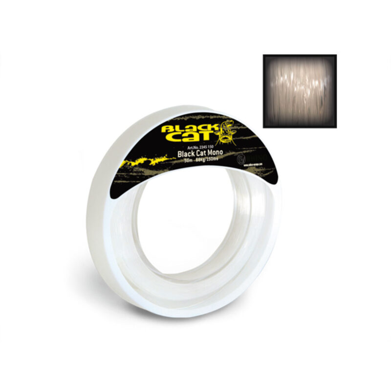 BLACK CAT - MONO LEADER 50m 77kg/170lbs ø1.3mm