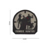 PATCH - 3D PVC ZOMBIE HUNTER SWAT #12033
