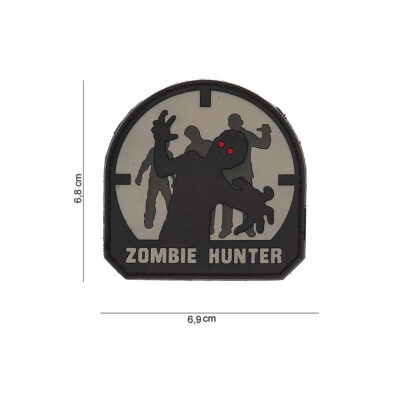 PATCH - 3D PVC ZOMBIE HUNTER SWAT #12033