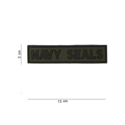 PATCH - 3D PVC NAVY SEALS #12018