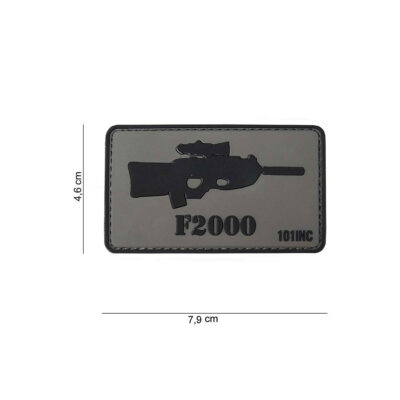 PATCH - 3D PVC F2000 #10041