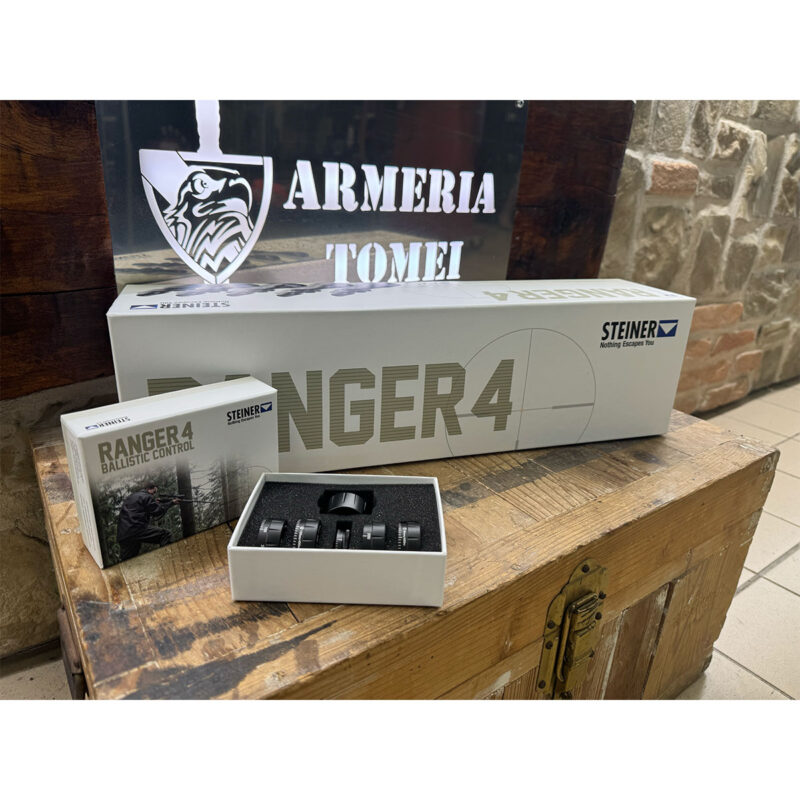 USATO - OTTICA - STEINER - RANGER 4 6-24×56 ret. 4A-I BC (CON TORRETTE BALISTICHE) - immagine 6