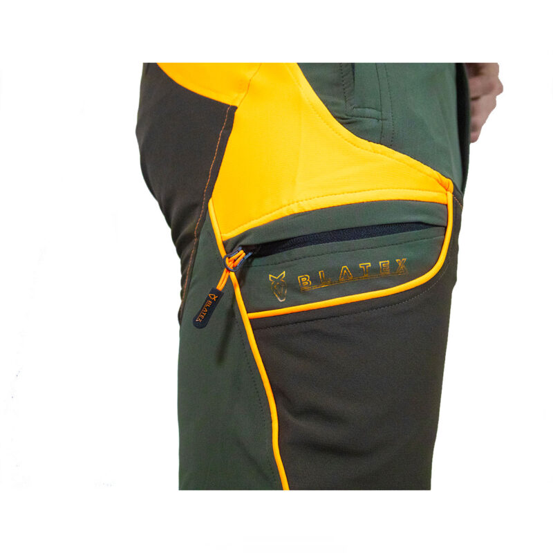 PANTALONE - BLATEX - ELASTICIZZATO VERDE/ARANCIO FLUO - immagine 5