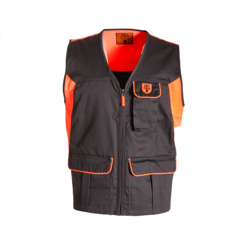 GILET - RS HUNTING - LV740 ARANCIO FLUO