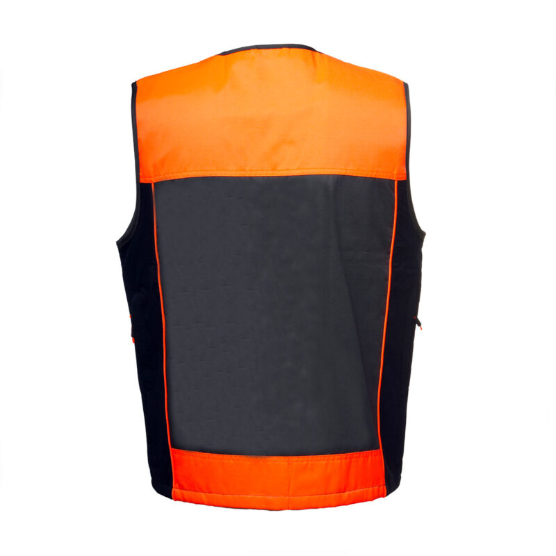 GILET - RS HUNTING - BICOLORE VERDE/ARANCIO FLUO - immagine 3