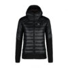 GIACCA - MONTURA -DONNA - PEAK HYBRID HOODED JACKET WOM. Black