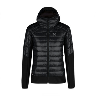 GIACCA - MONTURA -DONNA - PEAK HYBRID HOODED JACKET WOM. Black