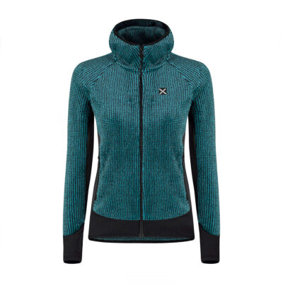 GIACCA - MONTURA - DONNA - REMIX FLEECE JACKET WOMAN Care Blue