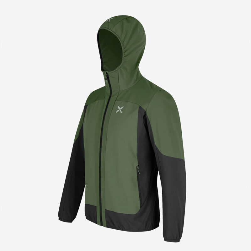 GIACCA - MONTURA - DOLOMITI WIND HOODED JACKET Verde Salvia - immagine 3