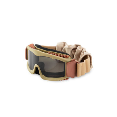 NERG OPENLAND TACTICAL - MASCHERA BALISTICA 3 LENTI: FUME'/ GIALLO / GRIGIO EN166 Coyote Tan