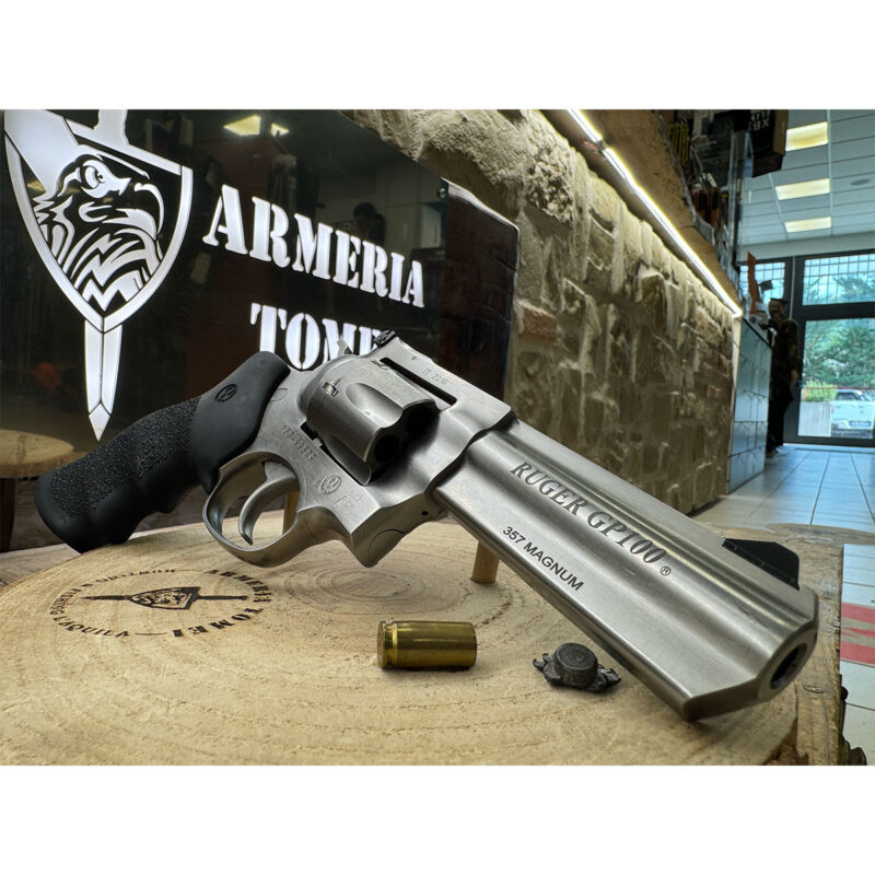 USATO - REVOLVER - RUGER MOD. GP100 4" cal. 357 Mag. - immagine 5