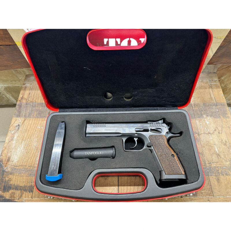USATO - PISTOLA - TANFOGLIO MOD. STOCK III cal. 9x21 - immagine 6