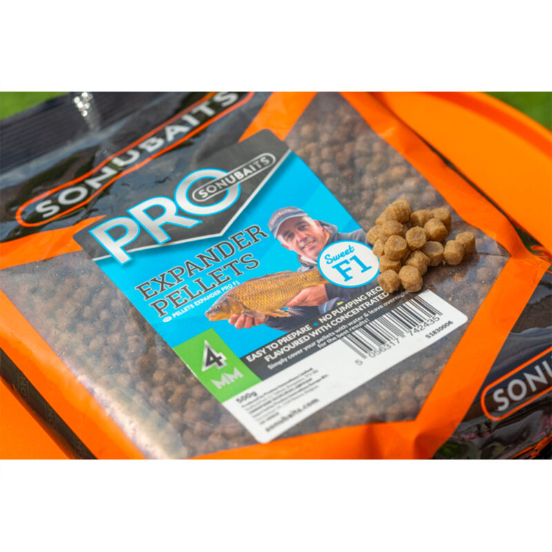 SONUBAITS - PRO EXPANDER PELLETS SWEET F1 4MM 500g - immagine 2