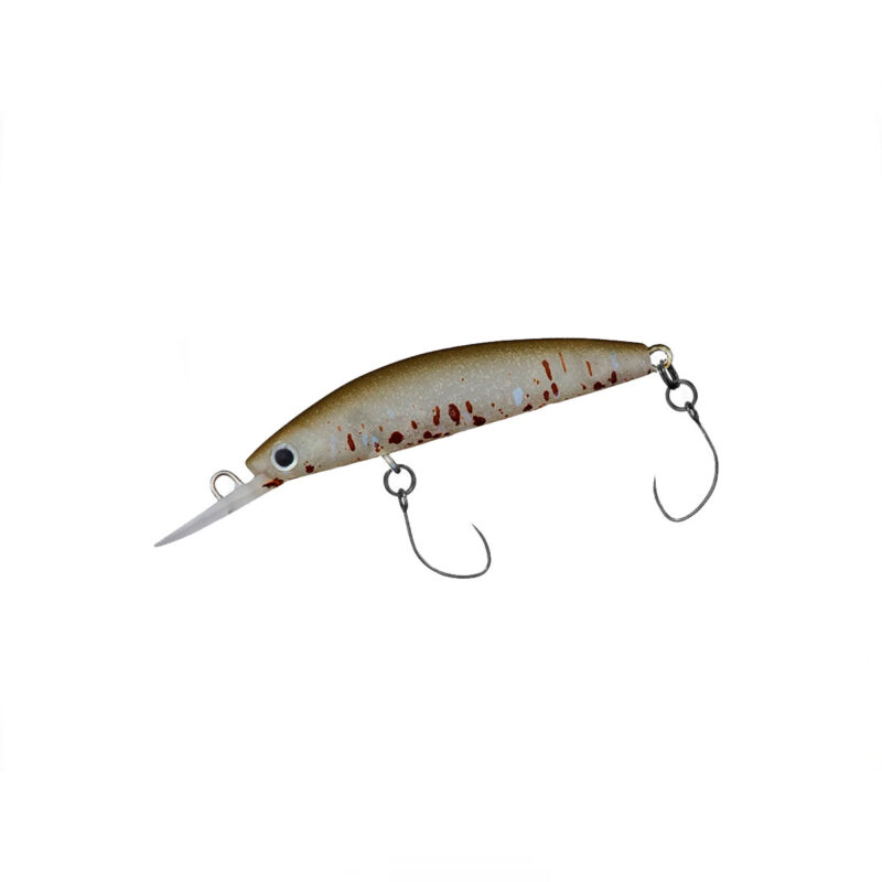 DAIWA - PRESSO DOUBLE CLUTCH IZM - Tuned by HMKL | 45F1 45mm 1.6g Floating | Brown Pearl Splash