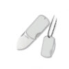 ALBAINOX - COLTELLO DOG TAG KEY-RING POCKET KNIFE (CON CATENELLA)