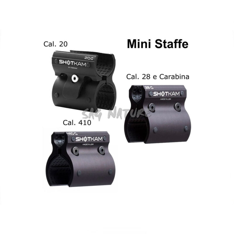 SHOTKAM - STAFFA MINI SHOTKAM PER FUCILE - VARI CALIBRI