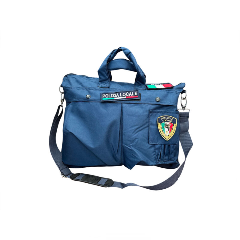 BORSA POLIZIA LOCALE CON TRACOLLA