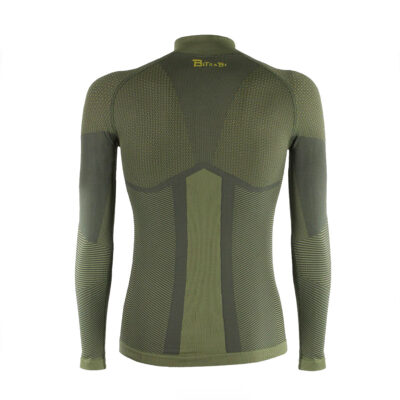 Alternative view of MAGLIA - BITRABI - WINTER URSUS | LUPEZZO ZIP | MANICA LUNGA | Verde Militare