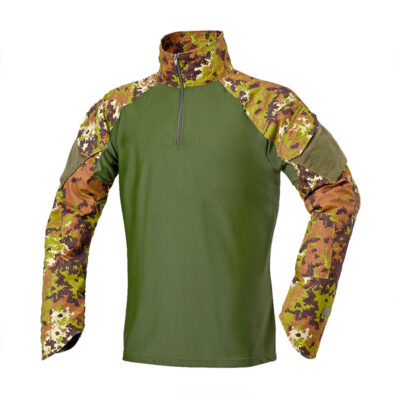COMBAT SHIRT HALF ZIP Vegetato Italiano